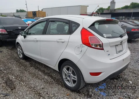 2017 Ford Fiesta Se z USA, uszkodzony, nr VIN 3FADP4EJ5HM117593